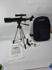 Field And Stream Travel Telescope with High Tripod Travel Bag 