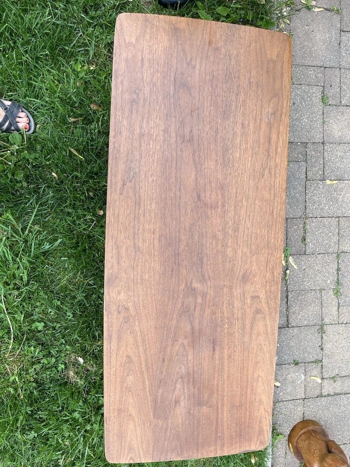 Mesa de centro estilo tabla de surf MCM vintage Foto 2 de 4