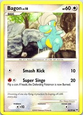 Bagon 52/99 Common Arceus LP Pokemon on eBay