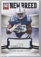 2012 Elite New Breed Jerseys Prime 24/49 Dwayne Allen #21 0j6