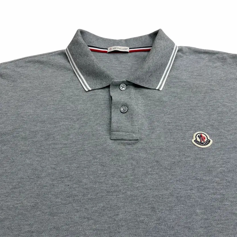 Moncler Men's Short Sleeve Collared T-Shirt XL (63cm) thumbnail 4