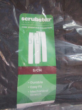 Scrubstar UNISEX Core Essentials Drawstring Scrub Pant Size SMALL S BLACK LB18