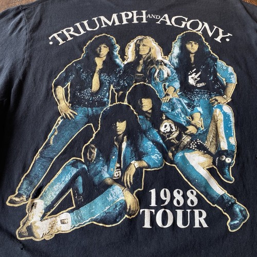 Vintage Warlock Triumph and Agony 1988 Tour Heavy Metal 80s Rare T Shirt - XL - Picture 5 of 8