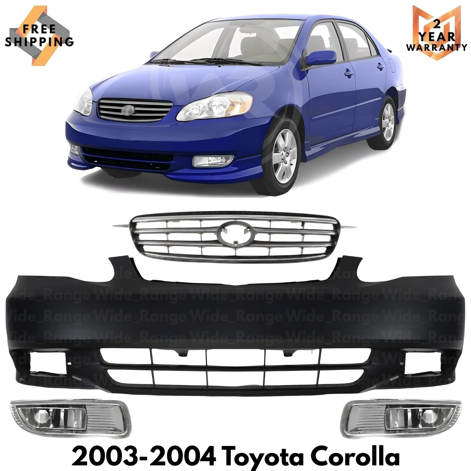 For 2003-2004 Toyota Corolla