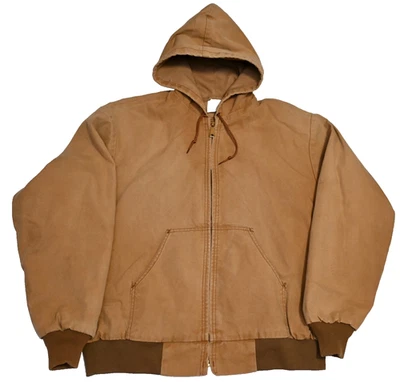 Vintage Carhartt Duck Active Jacket J131 Mesh Lined Hamilton BRN L/XL - Bild 1 von 4