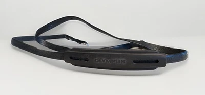 Olympus Narrow Black Camera Strap 90cm/3 Ft, Possibly Leather - Image 1 of 3