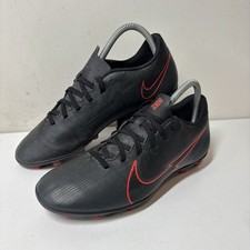 Nike Mercurial Vapor 13 Club Herren-Fußballschuhe FG schwarz UK-Größe 6