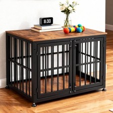 42 Inch Heavy Duty Dog Crate Furniture,Dog Kennel Furniture Indoor for Large