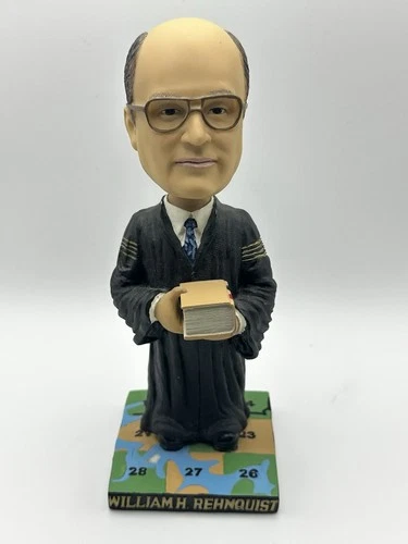 2003 Authentic Green Bag Bobblehead William Rehnquist Supreme Court Justice