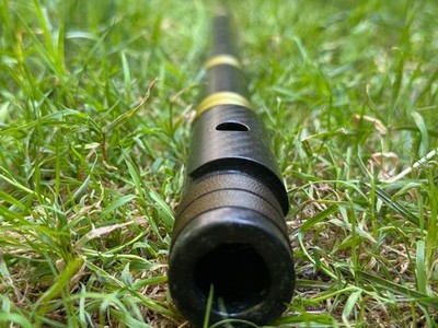 Carbon D Bansuri / Low A Flute (84cm) HEAVY!