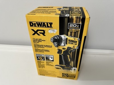 DEWALT DCF860B 20V XR Brushless 1/4" Hex High Torque Impact Driver (Tool Only) – 3800 RPM