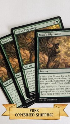 4x Nissa's Pilgrimage Magic Origins Regular