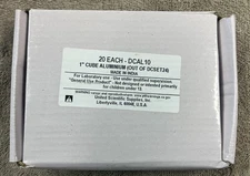 United Scientific 1" Cube Aluminum Cube Set Of 20 - DCAL10 Density Cube DCSET24