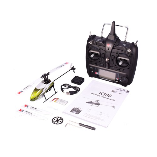 Wltoys XK K100 RC Helicopter 6CH 3D 6G System Remote Control Aircraft Toy RTF - Picture 3 of 16