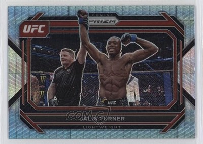 2023 Panini Prizm UFC Hyper Prizm Jalin Turner #14 09ju