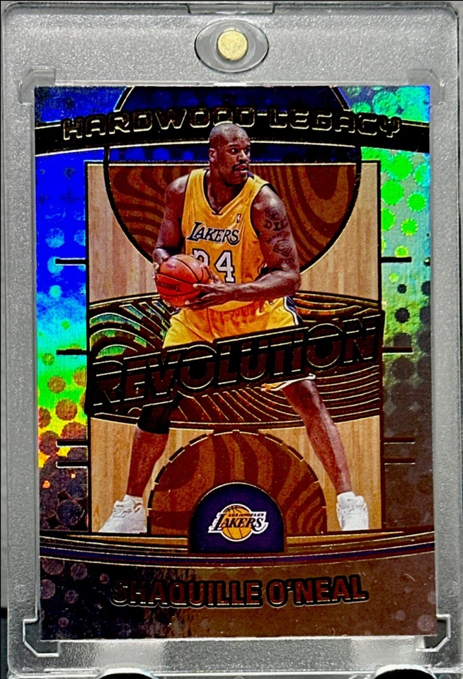 Shaquille O'Neal Shaq RARO REFRACTOR INSERTO HOLO FOIL TARJETA DE INVERSIÓN SSP-LAKERS Foto 4 de 4