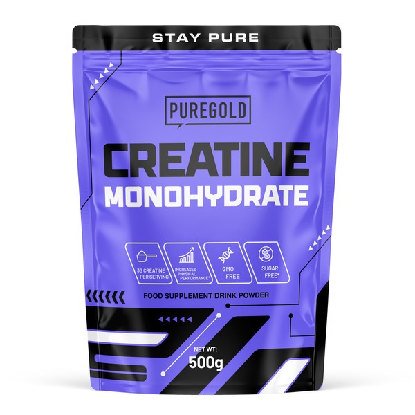 Pure Gold Creatine Kreatin Monohydrat Pulver Cola 500G-image