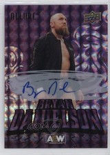 2024 Upper Deck Allure AEW Purple Diamond 4/10 Bryan Danielson #11 Auto 2zq