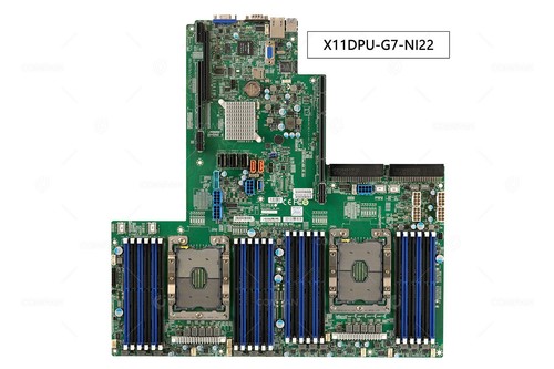 X11DPU-G7-NI22 NUTANIX DUAL LGA3647 24-SLOT DDR4 MAINBOARD FOR NX-8155-G7 - Afbeelding 3 van 7