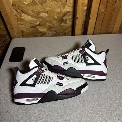 Size 9 - Jordan 4 Retro x Paris Saint-Germain Bordeaux 2020