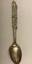 Vintage Night Before Christmas Spoon Sterling Silver.925 *Nice*