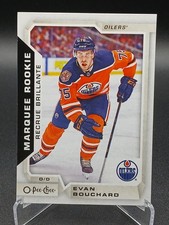 Evan Bouchard Marquee Rookie RC 18-19 OPC - NHL Edmonton Oilers