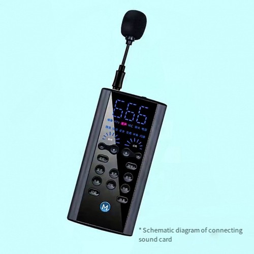 Microphone Direct Plug for Outdoor Mobile Phone Live Sound Card Singing2754 - Afbeelding 6 van 7