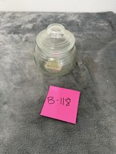 small glass jar with lid