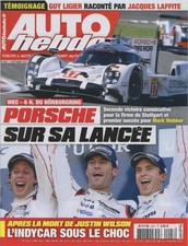 AUTO HEBDO n°2027 02/09/2015 WEC NURBURGRING LIGIER par JACQUES LAFFITE