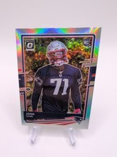 2020 Panini Donruss Optic Prizm Holo RC #137 Josh Uche New England Patriots