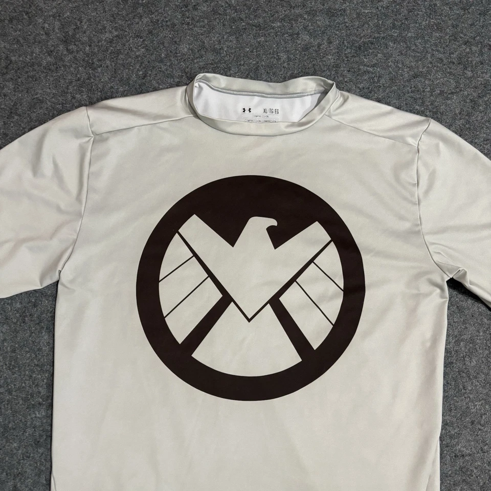 Under Armour Alter Ego Agents Of SHEILD Marvel Compression Shirt Men’s XL - Image 3 of 4