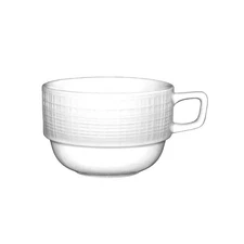 International Tableware, Inc DR-37 Dresden Bright White 4 oz Porcelain A.D. Cup