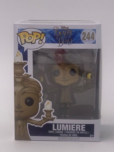 Funko Pop Disney Beauty The Beast Lumiere 244 Candle Stick Vinyl Figure Ebay