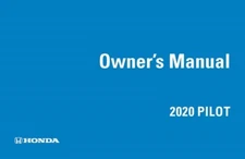 2020 Honda Pilot Owners Manual User Guide Reference Operator Book
