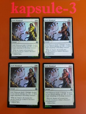 4x Deft Dismissal (LP-NM) | FOIL | Aether Revolt | MTG Magic Cards