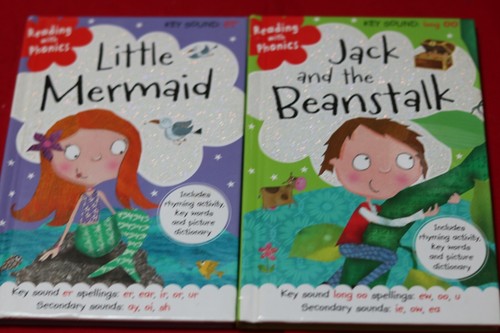 Reading with Phonics - Fairy Tale Collection - x4 Hardback Books - VGC - Bild 2 von 11