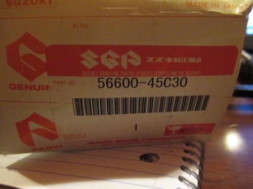 NOS Suzuki OEM LH Rear View Mirror 2003 2004 2005 2006 AN400 56600-45C30 - Foto 2 di 4