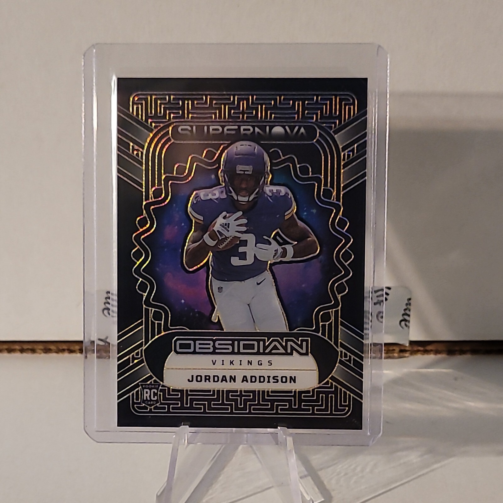 2023 Panini Obsidian - Supernova Yellow Electric Etch Jordan Addison /25 (RC)