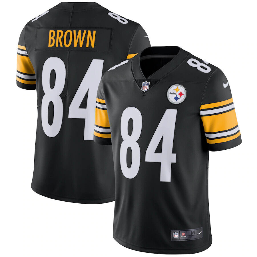 Steelers Antonio Brown ON NWT BLACK JERSEY EXTRA LARGE | eBay