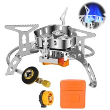 Mini Camping Herd 5800W Winddicht Outdoor Camping Gas Herd Faltbar Herd DHL