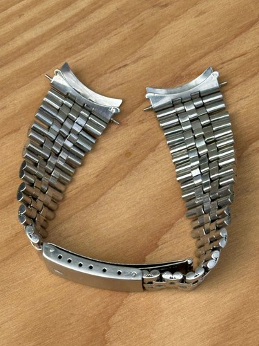 Vintage Rolex Jubilee Watch Bracelet 6251H 20MM 1972 With 55 End Links - Picture 17 of 24