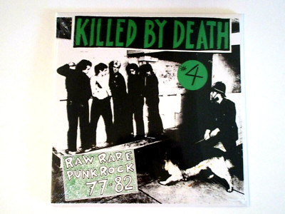 KILLED BY DEATH はパンクレコード KILLED BY DEATH # 4 LP SEALED VINYL RAW RARE PUNK ROCK 77-82
