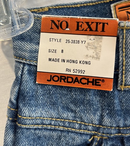Vintage Jordache No Exit Women’s Jeans Size 8 (read description) Size 00 - Picture 3 of 5