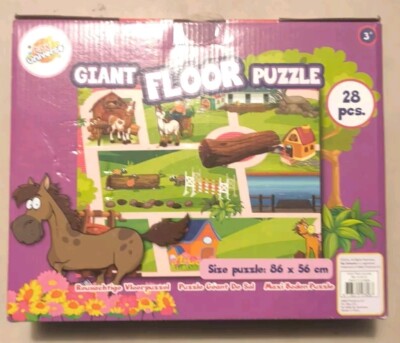 Toy Universe - Giant Floor Puzzle - Pferde - Maxi Boden Puzzle - Neu OVP 86x56cm