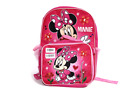 Minnie Mouse - Girl's 16" Backpack W/Detachable Lunch Box Set (Multi)