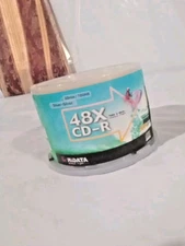 NEW sealed RiDATA CD-R recordable CD's 50 ct 48X 700MB 80 min Silver in case