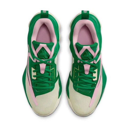 Nike Giannis Immortality 3 Malachite Green Pink Size 10.5 Mens DZ7533 300 New - Picture 3 of 9
