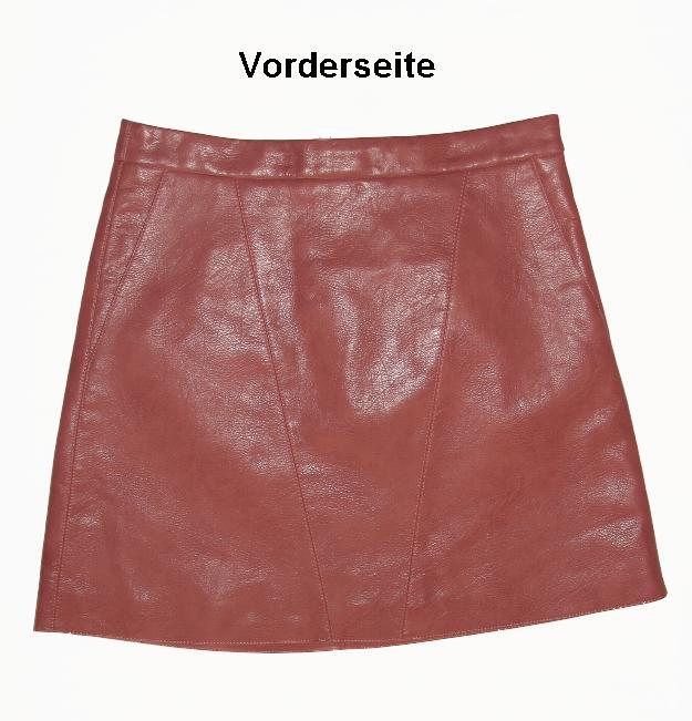 ORSAY Gonna Verde In Ecopelle - Taglio Skinny Fit, Vita Media, Chiusura In Gomma