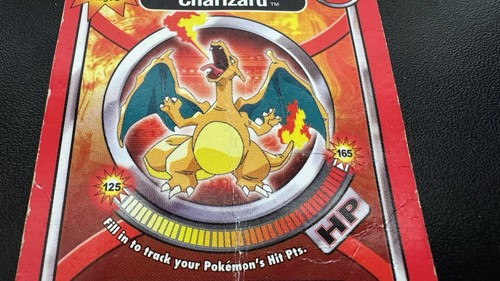 Pokémon TCG Charizard 2000 ThinkChip Hasbro Super Rare Card!! Non-Holo - Picture 4 of 8