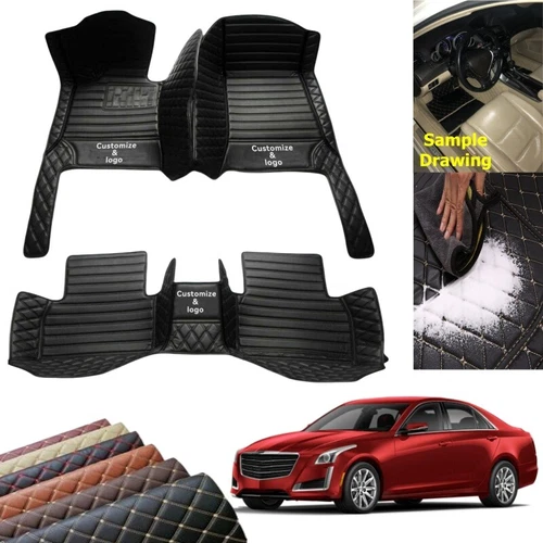 Fit Tesla Model 3 X Y S Car Floor Mats Waterproof Pads Anti-slip Custom Liners - Imagen 5 de 38